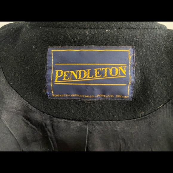 Womens Pendleton Brand Peacoat Preowned - Picture 3 of 5